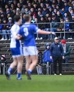 19 November 2023; Naas manager Joe Murphy during the AIB Leinster GAA Football Senior Club Championship Semi-Final match between St Loman's Mullingar, Mullingar, and Naas, Kildare, at TEG Cusack Park in Mullingar, Westmeath. Photo by Piaras Ó Mídheach/Sportsfile