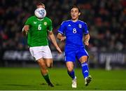 21 November 2023; Edoardo Bove of Italy during the UEFA European Under-21 Championship Qualifier match between Republic of Ireland and Italy at Turners Cross in Cork. Photo by Eóin Noonan/Sportsfile