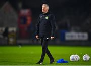 21 November 2023; Republic of Ireland equipment manager John Crudden during the UEFA European Under-21 Championship Qualifier match between Republic of Ireland and Italy at Turners Cross in Cork. Photo by Eóin Noonan/Sportsfile