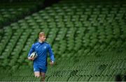 24 November 2023; Jamie Osborne during a Leinster Rugby captain's run at the Aviva Stadium in Dublin. Photo by Harry Murphy/Sportsfile