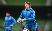 24 November 2023; Joe McCarthy during a Leinster Rugby captain's run at the Aviva Stadium in Dublin. Photo by Harry Murphy/Sportsfile