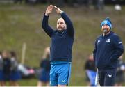 20 November 2023; Kicking coach and lead performance analyst Emmet Farrell during a squad training session on the Leinster Rugby 12 Counties Tour at Kilkenny College in Kilkenny. Photo by Harry Murphy/Sportsfile
