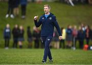 20 November 2023; Physiotherapist Sam Baida during a squad training session on the Leinster Rugby 12 Counties Tour at Kilkenny College in Kilkenny. Photo by Harry Murphy/Sportsfile