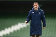 24 November 2023; Leinster head of athletic performance Charlie Higgins during a Leinster Rugby captain's run at the Aviva Stadium in Dublin. Photo by Harry Murphy/Sportsfile