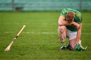 25 November 2023; Oisín Mahon of Kilcormac-Killoughey after his side's defeat in the AIB Leinster GAA Hurling Senior Club Championship semi-final match between Kilcormac-Killoughey, Offaly, and O'Loughlin Gaels, Kilkenny, at Glenisk O'Connor Park in Tullamore, Offaly. Photo by Piaras Ó Mídheach/Sportsfile