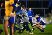 25 November 2023; Ross Kelly of Naas after the AIB Leinster GAA Hurling Senior Club Championship semi-final match between Naas, Kildare, and Na Fianna, Dublin, at Laois Hire O’Moore Park in Portlaoise, Laois. Photo by Eóin Noonan/Sportsfile