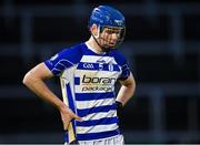 25 November 2023; Harry Carroll of Naas during the AIB Leinster GAA Hurling Senior Club Championship semi-final match between Naas, Kildare, and Na Fianna, Dublin, at Laois Hire O’Moore Park in Portlaoise, Laois. Photo by Stephen Marken/Sportsfile