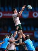 25 November 2023; Darragh Murray of Connacht wins the ball in the line-outl during the United Rugby Championship match between Vodacom Bulls and Connacht at Loftus Versfeld Stadium in Pretoria, South Africa. Photo by Shaun Roy/Sportsfile