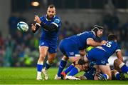 25 November 2023; Jamison Gibson-Park of Leinster during the United Rugby Championship match between Leinster and Munster at the Aviva Stadium in Dublin. Photo by Tyler Miller/Sportsfile
