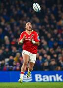 25 November 2023; Simon Zebo of Munster during the United Rugby Championship match between Leinster and Munster at the Aviva Stadium in Dublin. Photo by Tyler Miller/Sportsfile