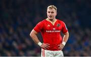 25 November 2023; Craig Casey of Munster during the United Rugby Championship match between Leinster and Munster at the Aviva Stadium in Dublin. Photo by Tyler Miller/Sportsfile