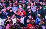 25 November 2023; Supporters during the Katie Taylor and Chantelle Cameron undisputed super lightweight championship fight at the 3Arena in Dublin. Photo by Stephen McCarthy/Sportsfile