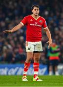 25 November 2023; Antoine Frisch of Munster during the United Rugby Championship match between Leinster and Munster at the Aviva Stadium in Dublin. Photo by Tyler Miller/Sportsfile