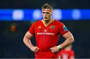 25 November 2023; Gavin Coombes of Munster during the United Rugby Championship match between Leinster and Munster at the Aviva Stadium in Dublin. Photo by Tyler Miller/Sportsfile