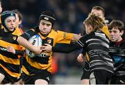 25 November 2023; Action between Carlow and Dundalk during the Bank of Ireland Half-Time Minis at the United Rugby Championship match between Leinster and Munster at the Aviva Stadium in Dublin. Photo by Sam Barnes/Sportsfile