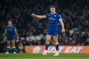 25 November 2023; Garry Ringrose of Leinster during the United Rugby Championship match between Leinster and Munster at the Aviva Stadium in Dublin. Photo by Sam Barnes/Sportsfile