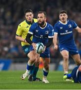 25 November 2023; Jamison Gibson-Park of Leinster during the United Rugby Championship match between Leinster and Munster at the Aviva Stadium in Dublin. Photo by David Fitzgerald/Sportsfile