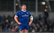 25 November 2023; Tadhg Furlong of Leinster during the United Rugby Championship match between Leinster and Munster at the Aviva Stadium in Dublin. Photo by David Fitzgerald/Sportsfile