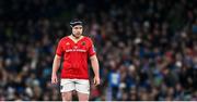 25 November 2023; Rory Scannell of Munster during the United Rugby Championship match between Leinster and Munster at the Aviva Stadium in Dublin. Photo by David Fitzgerald/Sportsfile