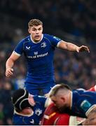 25 November 2023; Garry Ringrose of Leinster during the United Rugby Championship match between Leinster and Munster at the Aviva Stadium in Dublin. Photo by Harry Murphy/Sportsfile