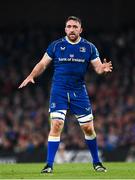 25 November 2023; Jack Conan of Leinster during the United Rugby Championship match between Leinster and Munster at the Aviva Stadium in Dublin. Photo by Harry Murphy/Sportsfile