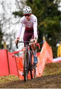 26 November 2023; Tibor Del Grosso of Netherlands during the Mens Under-23 race during Round 5 of the UCI Cyclocross World Cup at the Sport Ireland Campus in Dublin. Photo by David Fitzgerald/Sportsfile