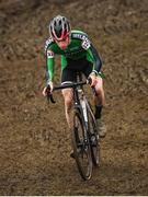 26 November 2023; Tadhg Killeen of Ireland during the Mens Under-23 race during Round 5 of the UCI Cyclocross World Cup at the Sport Ireland Campus in Dublin. Photo by David Fitzgerald/Sportsfile