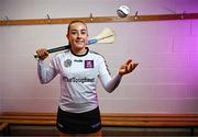 28 November 2023; AIB ambassador, camogie star, Ciara Phelan of Dicksboro, Kilkenny, pictured ahead of this weekend’s AIB Camogie All-Ireland Club Championship semi-finals and for the release of the first full episode of ‘Meet #TheToughest’, a new content series from AIB that will showcase some of the final stages of this year’s AIB Camogie All-Ireland Club Championships, through footage captured by cameras worn by players for the first time in Gaelic Games. You can view the first episode of ‘Meet #TheToughest’ here: https://www.youtube.com/watch?v=bz0vKEzaWEE. Photo by Harry Murphy/Sportsfile