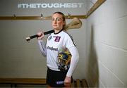 28 November 2023; AIB ambassador, camogie star, Ciara Phelan of Dicksboro, Kilkenny, pictured ahead of this weekend’s AIB Camogie All-Ireland Club Championship semi-finals and for the release of the first full episode of ‘Meet #TheToughest’, a new content series from AIB that will showcase some of the final stages of this year’s AIB Camogie All-Ireland Club Championships, through footage captured by cameras worn by players for the first time in Gaelic Games. You can view the first episode of ‘Meet #TheToughest’ here: https://www.youtube.com/watch?v=bz0vKEzaWEE. Photo by Harry Murphy/Sportsfile