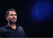 25 November 2023; Promoter Eddie Hearn before the undisputed super lightweight championship fight between Chantelle Cameron and Katie Taylor at the 3Arena in Dublin. Photo by Stephen McCarthy/Sportsfile