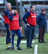 26 November 2023; Clonmel Commercials manager Tommy Morrissey, front, during the AIB Munster GAA Football Senior Club Championship semi-final match between Dingle, Kerry, and Clonmel Commercials, Tipperary, at FBD Semple Stadium in Thurles, Tipperary. Photo by Piaras Ó Mídheach/Sportsfile