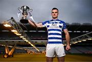 27 November 2023; Naas football captain Eoin Doyle during the launch of the 2023 AIB GAA Leinster Senior Club Championship Finals at Croke Park in Dublin. Photo by Piaras Ó Mídheach/Sportsfile