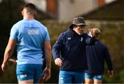 27 November 2023; Forwards and scrum coach Robin McBryde during a Leinster Rugby squad training at UCD in Dublin. Photo by Harry Murphy/Sportsfile
