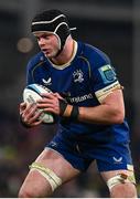 25 November 2023; James Ryan of Leinster during the United Rugby Championship match between Leinster and Munster at the Aviva Stadium in Dublin. Photo by Harry Murphy/Sportsfile