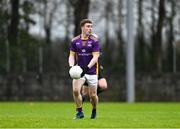 19 November 2023; Anthony Quinn of Kilmacud Crokes during the AIB Leinster GAA Football Senior Club Championship Semi-Final match between Ardee St Mary's, Louth, and Kilmacud Crokes, Dublin, at Pairc Mhuire in Ardee, Louth. Photo by Daire Brennan/Sportsfile