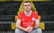 29 November 2023; Shelbourne FC new signing Dean Williams poses for a portrait at Tolka Park in Dublin. Photo by Tyler Miller/Sportsfile