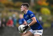 19 November 2023; Tiernan Corrigan of Ardee St Mary’s during the AIB Leinster GAA Football Senior Club Championship Semi-Final match between Ardee St Mary's, Louth, and Kilmacud Crokes, Dublin, at Pairc Mhuire in Ardee, Louth. Photo by Daire Brennan/Sportsfile