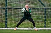 28 November 2023; Goalkeeper Courtney Brosnan during a Republic of Ireland women training session at the FAI National Training Centre in Abbotstown, Dublin. Photo by Stephen McCarthy/Sportsfile
