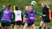28 November 2023; Abbie Larkin during a Republic of Ireland women training session at the FAI National Training Centre in Abbotstown, Dublin. Photo by Stephen McCarthy/Sportsfile