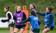28 November 2023; Izzy Atkinson during a Republic of Ireland women training session at the FAI National Training Centre in Abbotstown, Dublin. Photo by Stephen McCarthy/Sportsfile