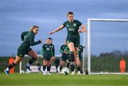 28 November 2023; Ellen Dolan during a Republic of Ireland women training session at the FAI National Training Centre in Abbotstown, Dublin. Photo by Stephen McCarthy/Sportsfile