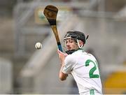 25 November 2023; Conor Kelly of O'Loughlin Gaels during the AIB Leinster GAA Hurling Senior Club Championship semi-final match between Kilcormac-Killoughey, Offaly, and O'Loughlin Gaels, Kilkenny, at Glenisk O'Connor Park in Tullamore, Offaly. Photo by Piaras Ó Mídheach/Sportsfile