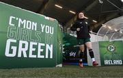 30 November 2023; Lucy Quinn during a Republic of Ireland women training session at Tallaght Stadium in Dublin. Photo by Stephen McCarthy/Sportsfile