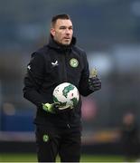 30 November 2023; Interim goalkeeping coach Richie Fitzgibbon during a Republic of Ireland women training session at Tallaght Stadium in Dublin. Photo by Stephen McCarthy/Sportsfile