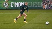 30 November 2023; Izzy Atkinson during a Republic of Ireland women training session at Tallaght Stadium in Dublin. Photo by Stephen McCarthy/Sportsfile