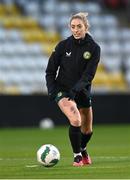 30 November 2023; Megan Connolly during a Republic of Ireland women training session at Tallaght Stadium in Dublin. Photo by Stephen McCarthy/Sportsfile
