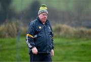 2 December 2023; Ballinamore Sean O'Heslins manager Barney Breen before the Currentaccount.ie All-Ireland Ladies Intermediate Club Championship semi-final match between Ballinamore Sean O’Heslins of Leitrim and Steelstown Brian Ógs of Derry at Páirc Sheáin Ui Eislin, Ballinamore, Leitrim. Photo by Ben McShane/Sportsfile