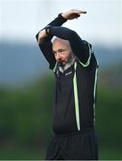 2 December 2023; Referee Gus Chapman during the Currentaccount.ie All-Ireland Ladies Intermediate Club Championship semi-final match between Ballinamore Sean O’Heslins of Leitrim and Steelstown Brian Ógs of Derry at Páirc Sheáin Ui Eislin, Ballinamore, Leitrim. Photo by Ben McShane/Sportsfile