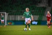 1 December 2023; / during the UEFA Women's Nations League B match between Republic of Ireland and Hungary at Tallaght Stadium in Dublin. Photo by Ben McShane/Sportsfile