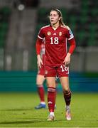 1 December 2023; Laura Kovács of Hungary during the UEFA Women's Nations League B match between Republic of Ireland and Hungary at Tallaght Stadium in Dublin. Photo by Ben McShane/Sportsfile